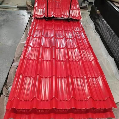 OEM Custom Most Popular High Quality 28 Gauge Corrugated Steel Roof Sheets Ppgi Ppgl
